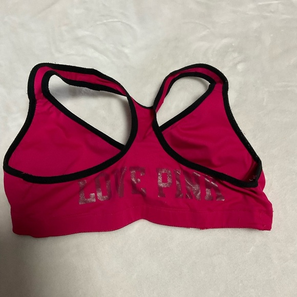 PINK  Black and Pink Yoga Leggings - Picture 8 of 8